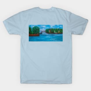 Uizicht vanaf Westlandgracht T-Shirt